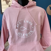 Sweat-shirt - rose - Île Émoi